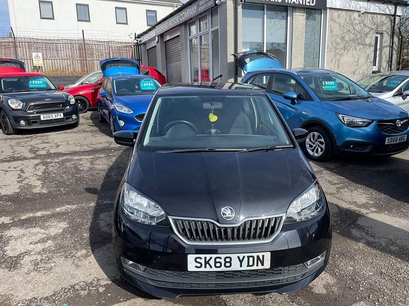 Used Skoda Citigo SE L 75 HP (55 kW) 2018 Black Hatchback