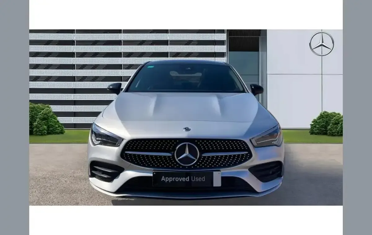 Used Mercedes CLA180 AMG Line Premium Plus 134 HP (98 kW) 2023 Silver Coupe