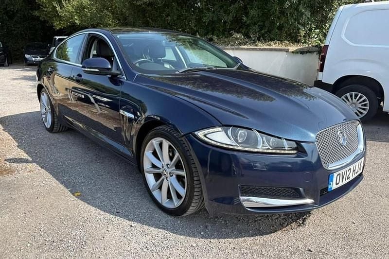 Blue Used 2012 Jaguar XF Premium Luxury Sedan | £4,995 (A bit pricey) - Image 1/1