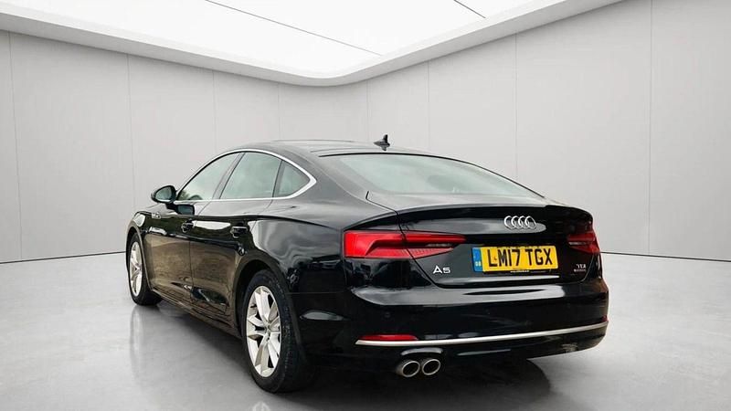 Used Audi A5 Sportback Sport 218 HP (160 kW) 2017 Black Hatchback