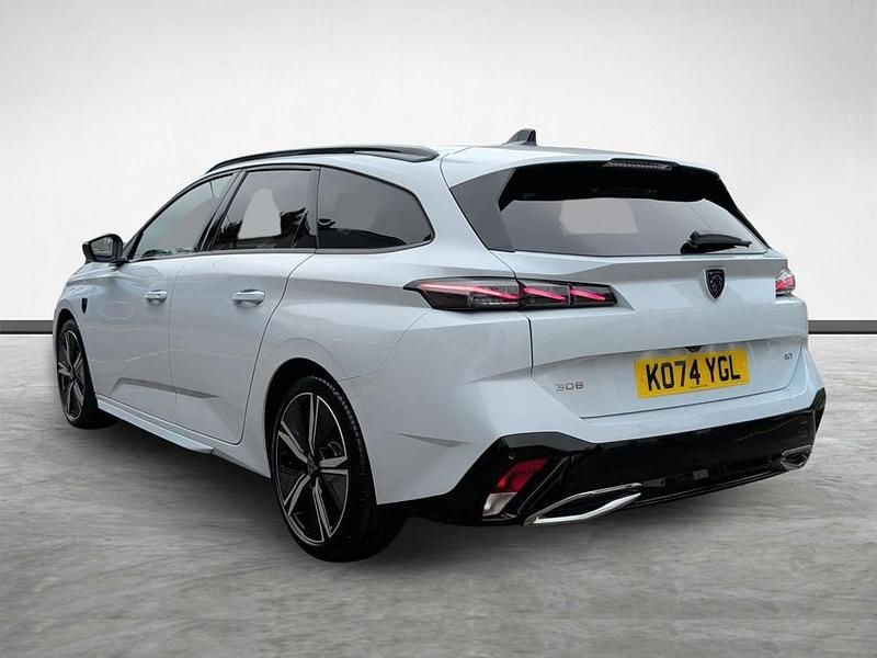 Used Peugeot 308 SW GT 134 HP (98 kW) 2025 White Estate