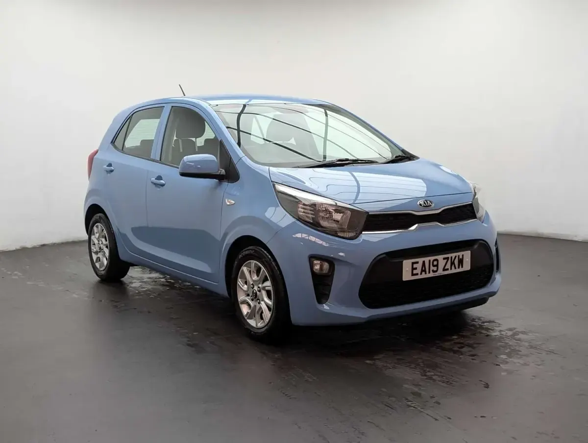 Begagnad Kia Picanto 83 HK (61 kW) 2019 Blå Halvkombi