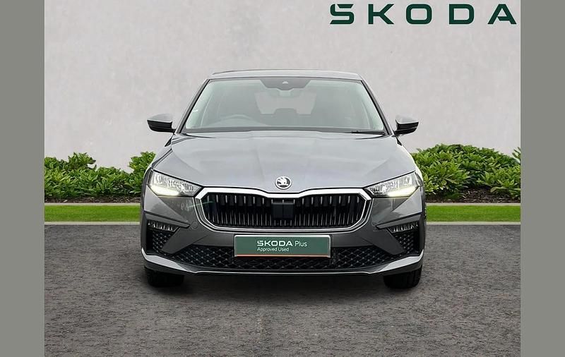 Used Skoda Scala SE 115 HP (84 kW) 2025 Graphite grey metallic Hatchback