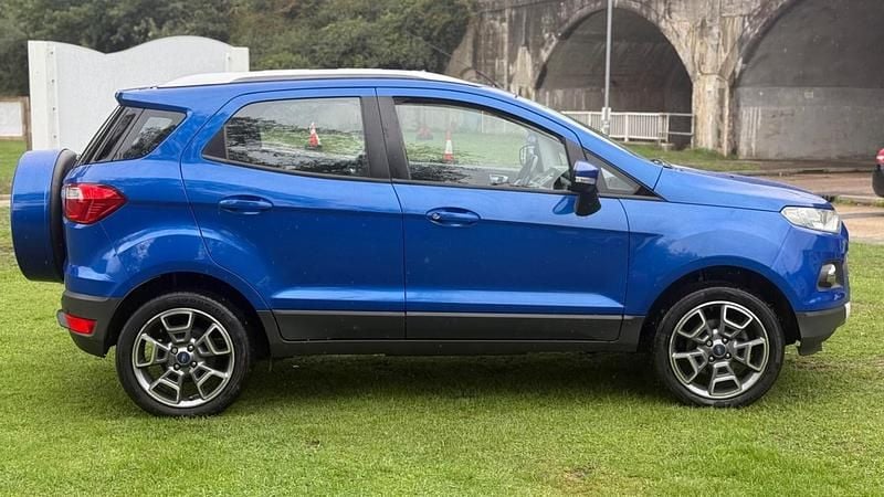 Used Ford Ecosport Titanium 90 HP (66 kW) 2015 Blue SUV