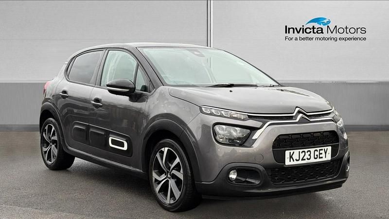 Grey Used 2023 Citroën C3 PureTech Hatchback | £9,500 (Good price) - Image 1/4