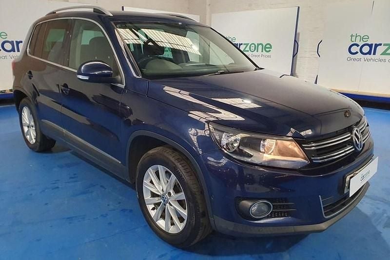 Used VW Tiguan SE 177 HP (130 kW) 2013 Blue SUV