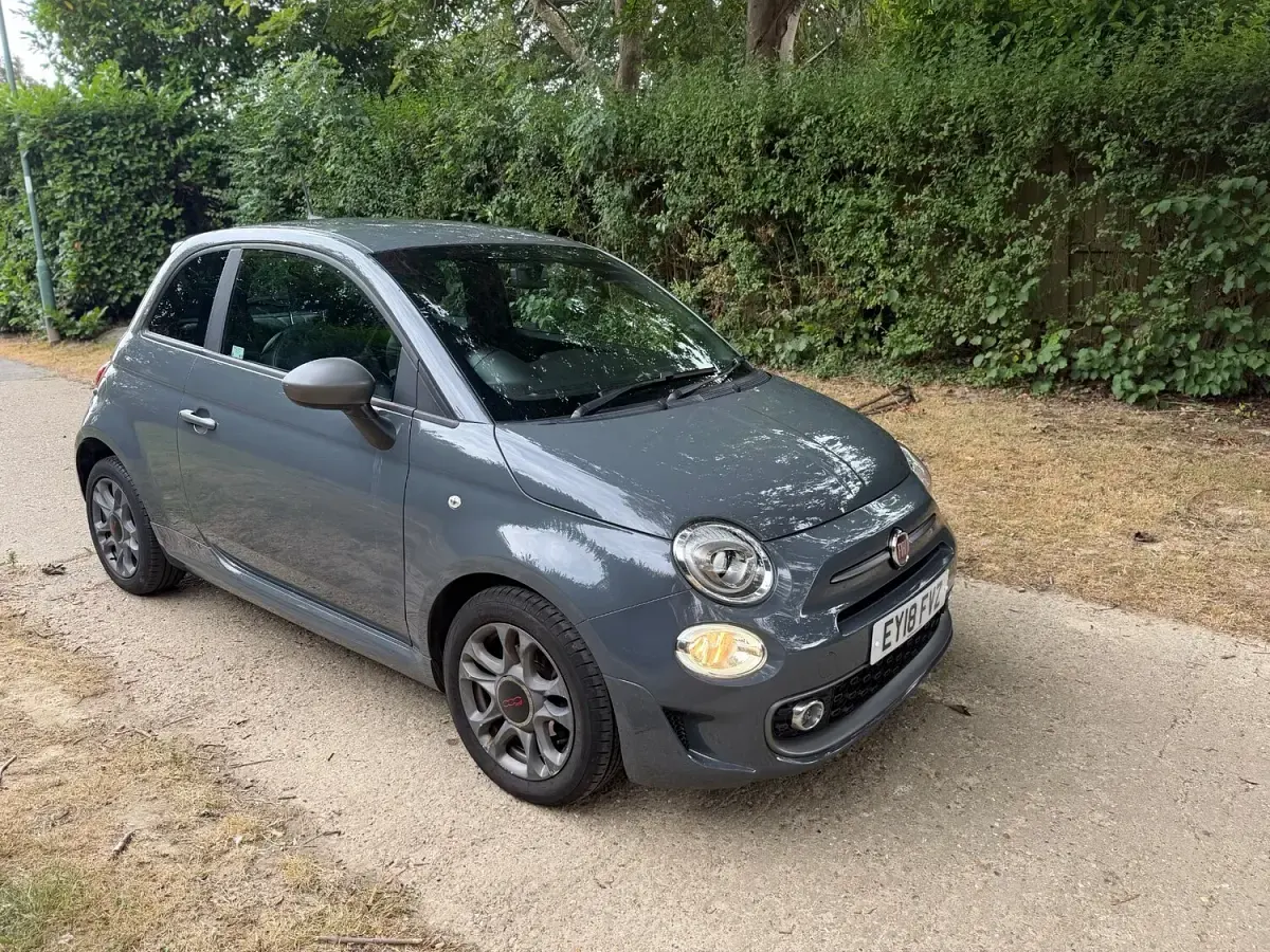 Used Fiat 500 S 69 HP (50 kW) 2018 Grey Hatchback
