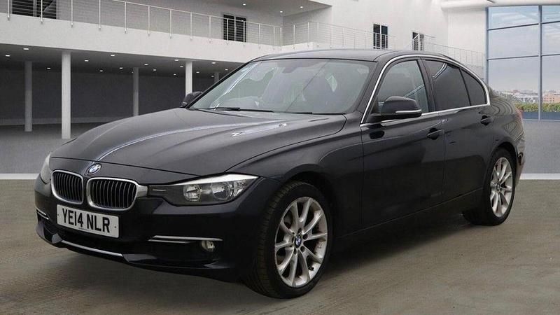 Used BMW 320 Luxury Line 2014 Black Sedan