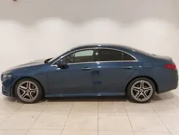 Used Mercedes CLA180 AMG Line Premium 136 HP (100 kW) 2022 Blue Coupe