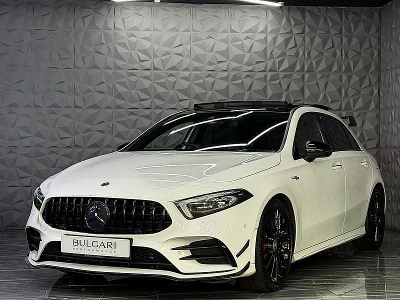 Used Mercedes A220 AMG Line Premium Plus 190 HP (139 kW) 2019 White Hatchback