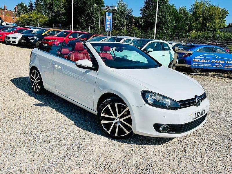 White Used 2012 VW Golf Cabriolet GT Cabriolet | £5,995 (Fair price) - Image 1/4