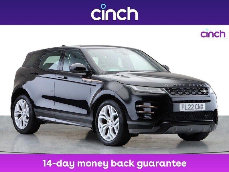 Black Used 2022 Land Rover Range Rover evoque SE Dynamic SUV | £28,099 (Good price) - Image 1/3
