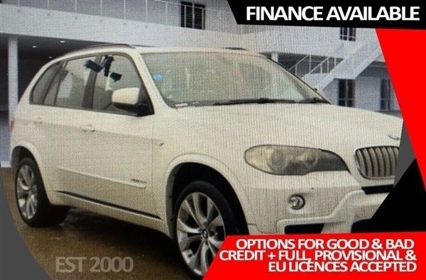 White Used 2009 BMW X5 M Sport SUV | £8,999 (A bit pricey) - Image 1/1