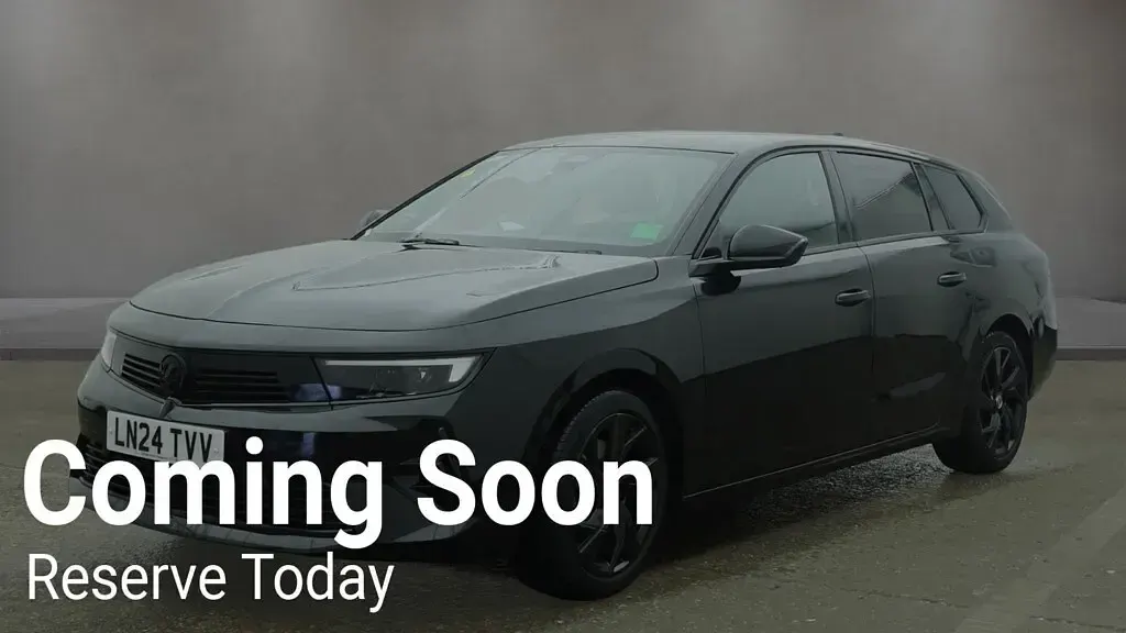Used Vauxhall Astra 2024 Black Estate