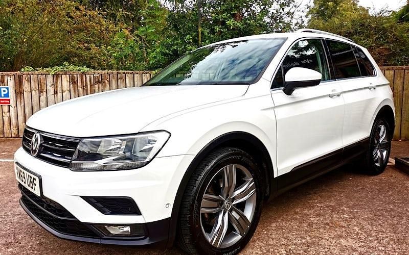 Used VW Tiguan Match 150 HP (110 kW) 2020 White SUV