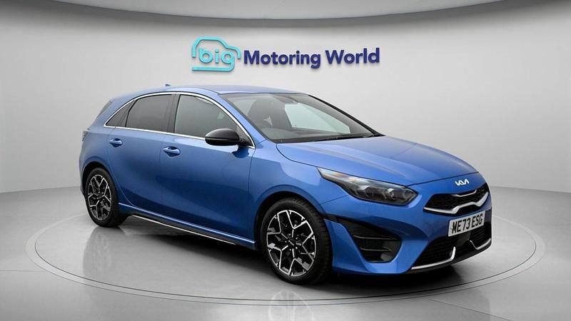Used Kia Ceed GT-Line 160 HP (117 kW) 2023 Blue Hatchback