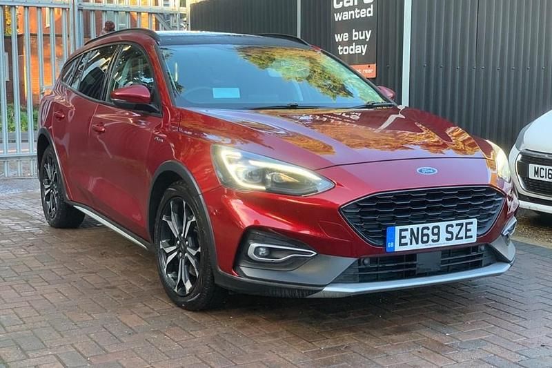 Red Used 2020 Ford Focus Active X Estate | £10,995 (Good price) - Image 1/1
