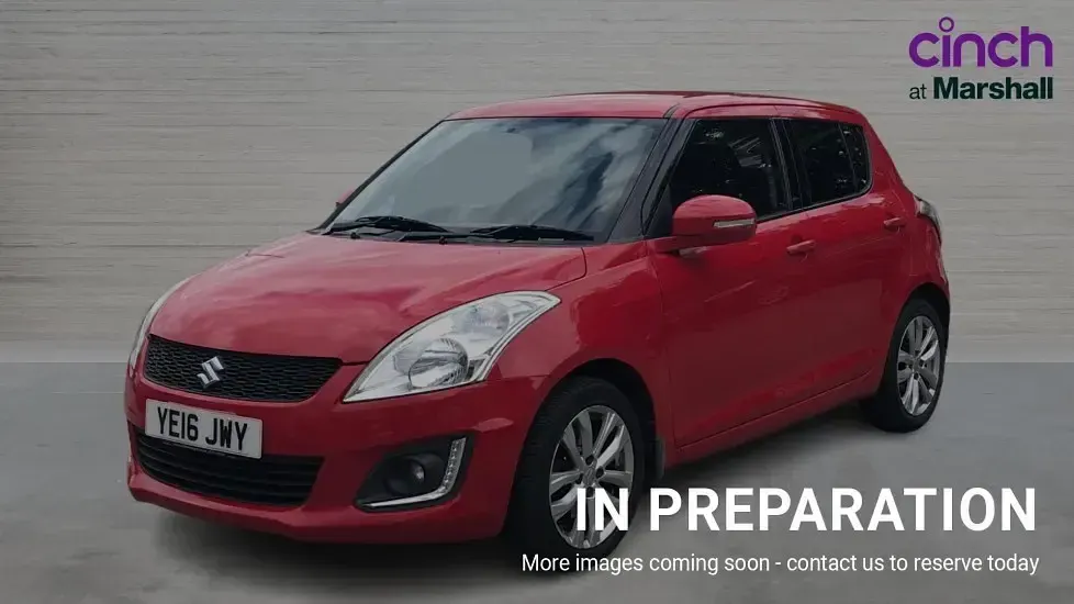 Used Suzuki Swift SZ4 94 HP (69 kW) 2016 Red Hatchback
