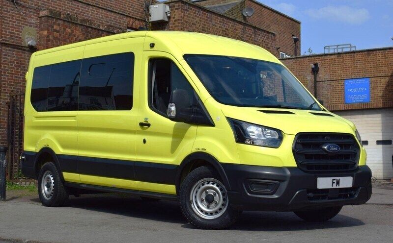 Yellow Used 2023 Ford Transit S Van | £22,750 (Fair price) - Image 1/3