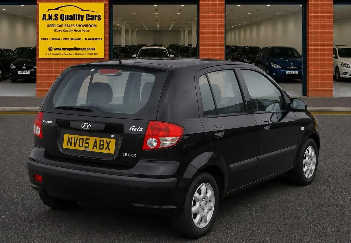 Used Hyundai Getz 82 HP (60 kW) 2005 Black Hatchback
