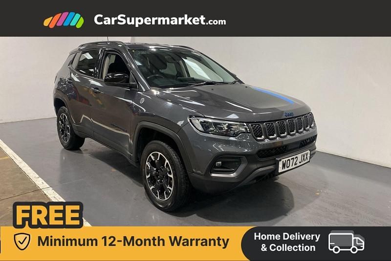 Grey Used 2023 Jeep Compass Trailhawk SUV | £16,697 (Fair price) - Image 1/4