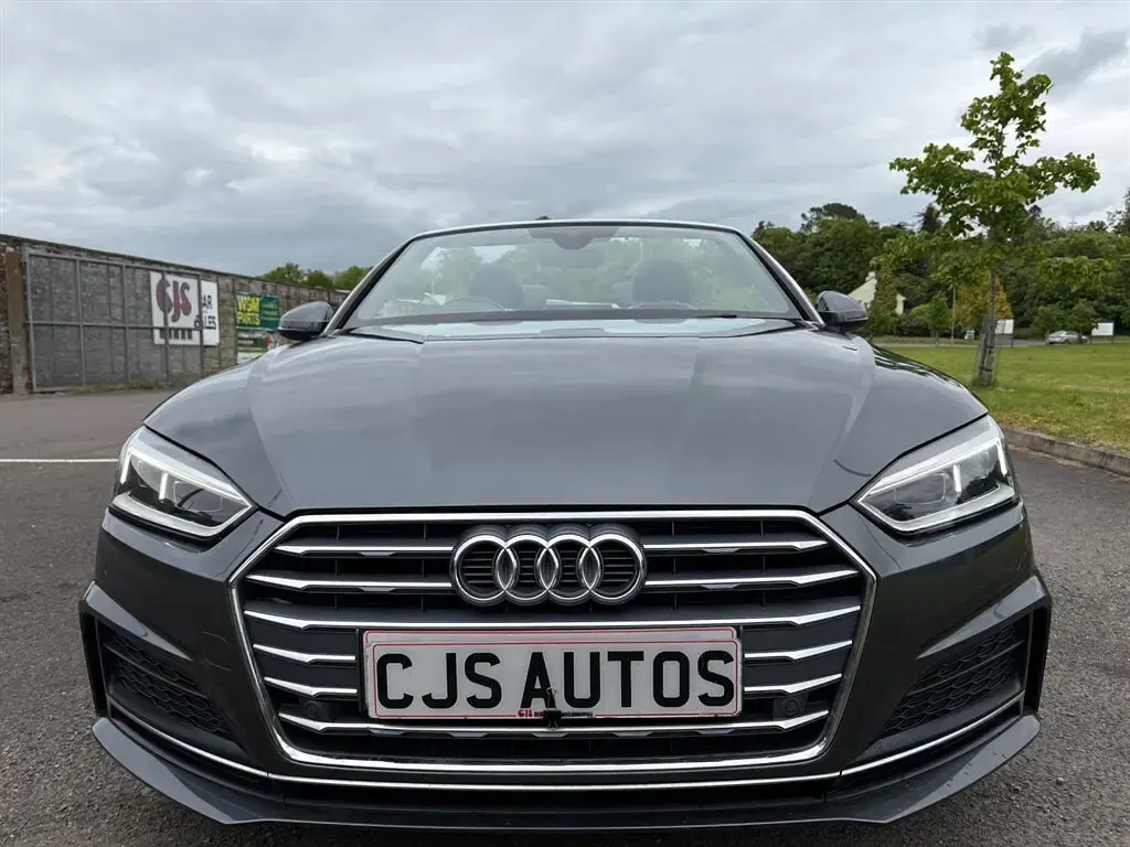 Used Audi A5 Cabriolet S-Line 2017 Grey Cabriolet