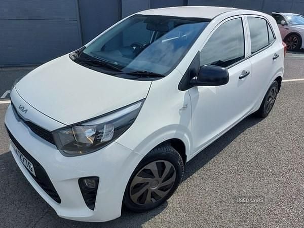 White Used 2023 Kia Picanto 4 Hatchback | £8,995 (Super price) - Image 1/4