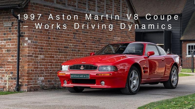Used Aston Martin V8 350 HP (257 kW) 1997 Red Coupe