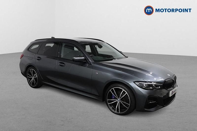 Grey Used 2021 BMW 330e M Sport Estate | £28,499 (Expensive) - Image 1/4