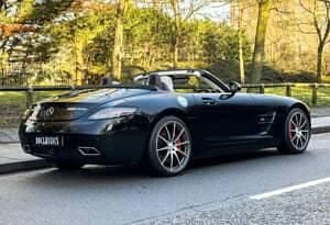 Used Mercedes SLS AMG AMG 591 HP (434 kW) 1970 Black Cabriolet
