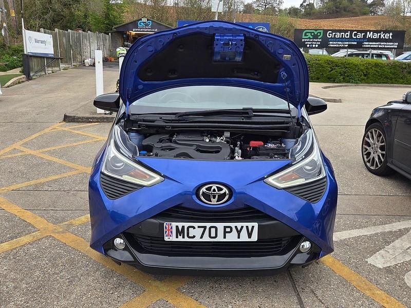 Used Toyota Aygo X-clusiv 2020 Blue Hatchback