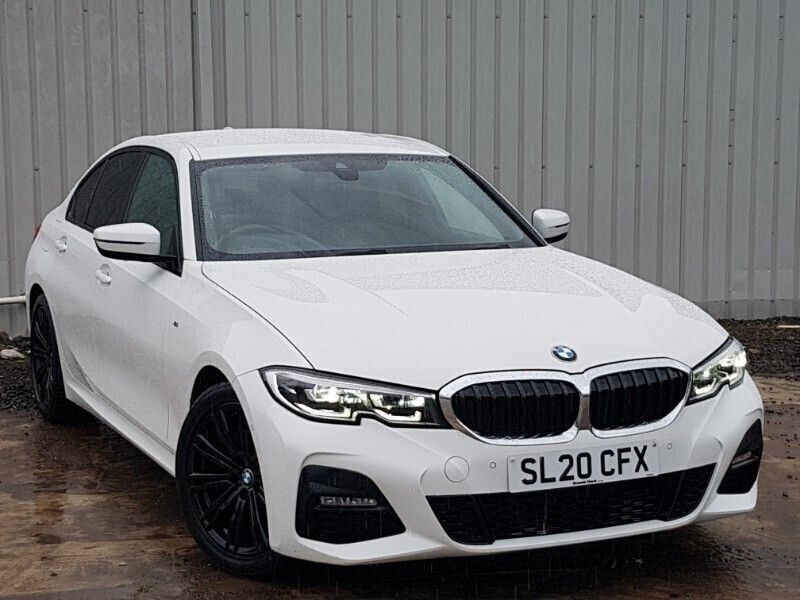 White Used 2020 BMW 318 M Sport Sedan | £18,798 (Fair price) - Image 1/4
