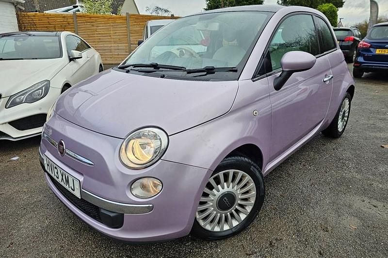 Pink Used 2013 Fiat 500 Lounge Hatchback | £3,995 (Good price) - Image 1/1