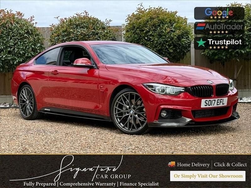 Red Used 2017 BMW 435 M Sport Coupe | £18,990 (Fair price) - Image 1/4