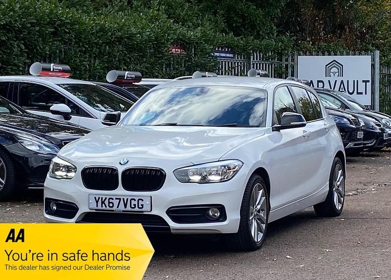 White Used 2017 BMW 116 Sport Line Hatchback | £8,994 (Fair price) - Image 1/3