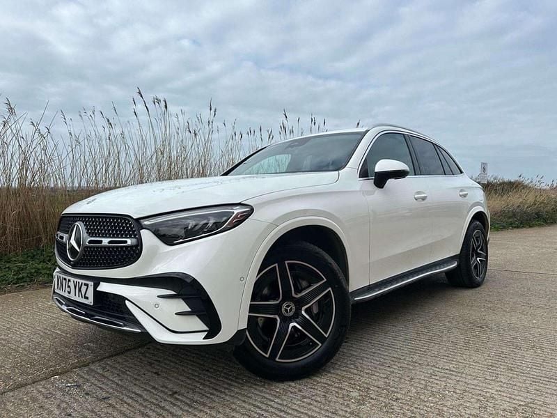 Used Mercedes GLC300e AMG line 2025 White Estate