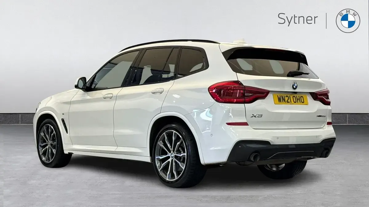Used BMW X3 M Sport 286 HP (210 kW) 2021 White SUV