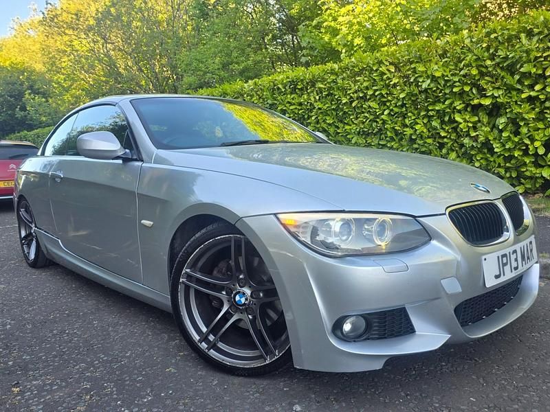 Silver Used 2013 BMW 320 Cabriolet M Sport Cabriolet | £5,195 (Good price) - Image 1/4