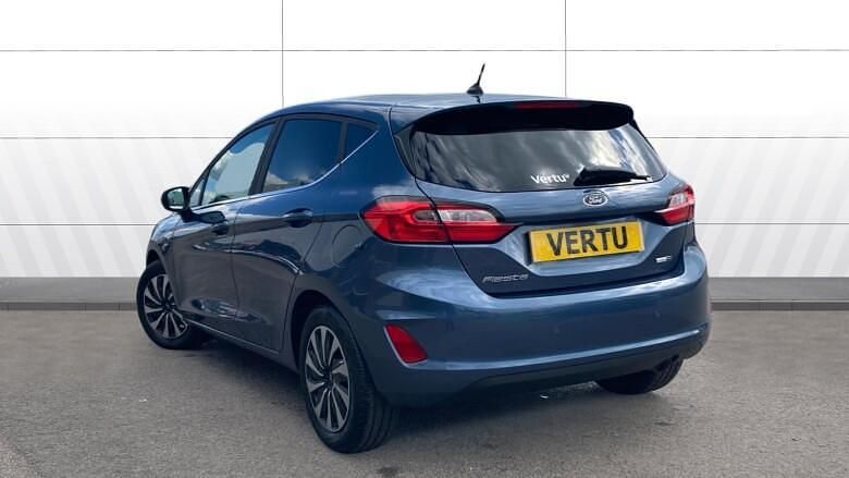 Używany Ford Fiesta Titanium 125 KM (91 kW) 2023 Niebieski Hatchback