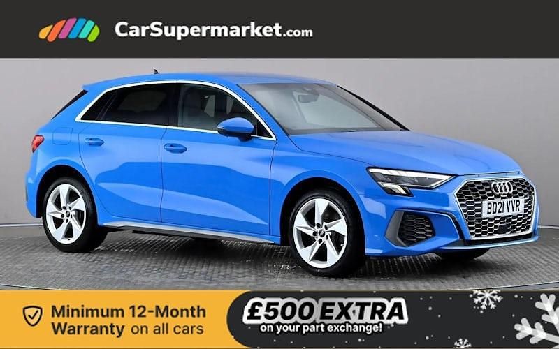Used 2025 Audi A3 Sportback e-tron S-Line Hatchback | £15,497 (Super price) - Image 1/3