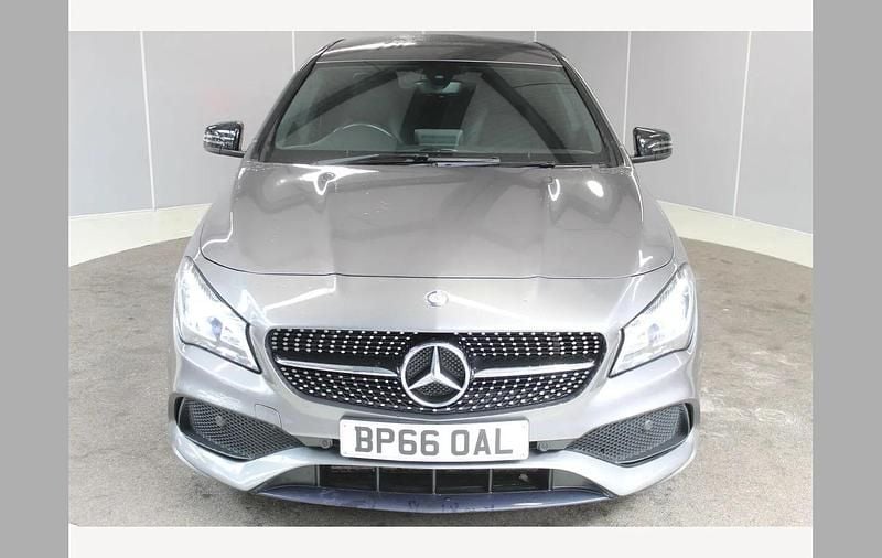 Used Mercedes CLA180 AMG line 121 HP (88 kW) 2017 Grey Sedan