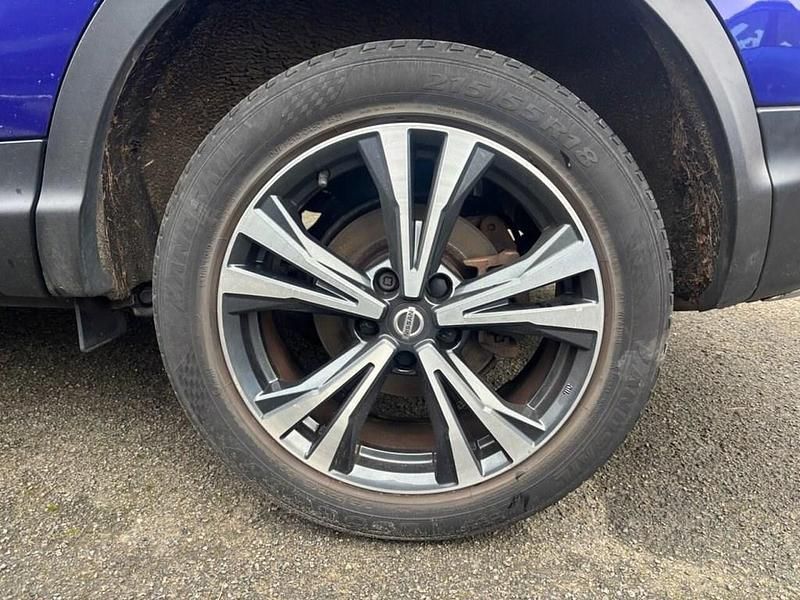 Used Nissan Qashqai N-Connecta 115 HP (84 kW) 2018 Blue SUV