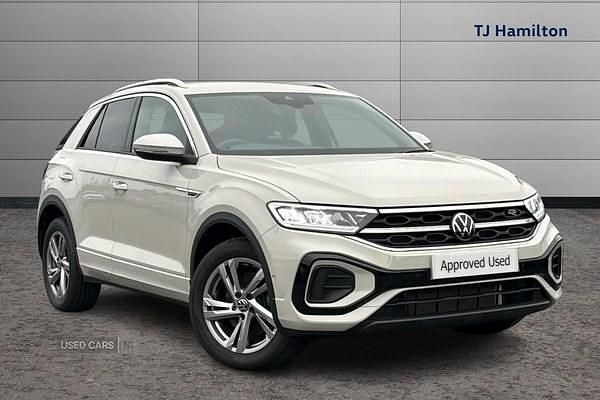 Grey Used 2025 VW T-Roc R-line SUV | £29,950 (A bit pricey) - Image 1/4