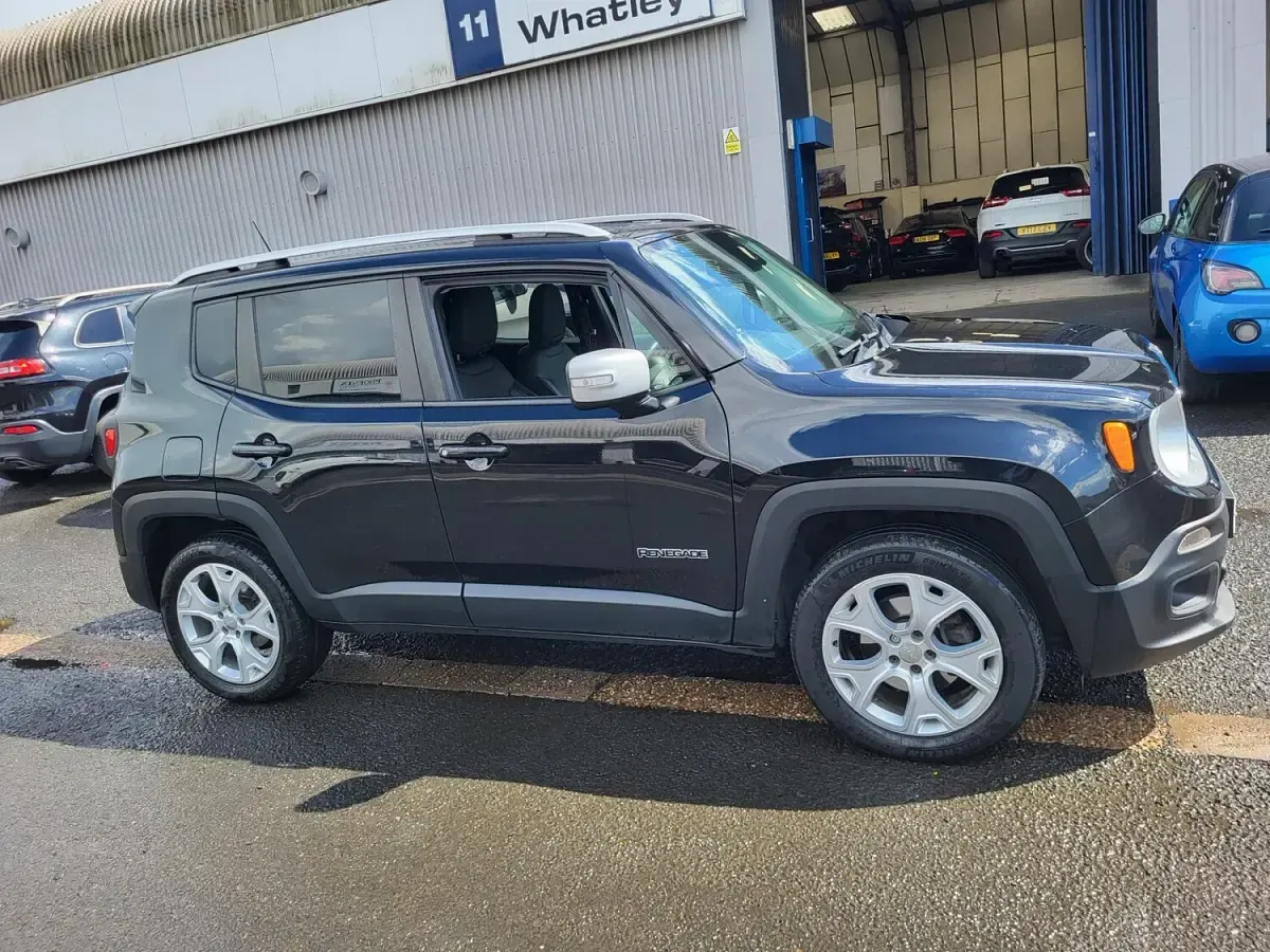 Begagnad Jeep Renegade Limited 140 HK (102 kW) 2015 Svart SUV