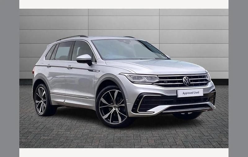 Used VW Tiguan R-line 150 HP (110 kW) 2022 Reflex silver SUV