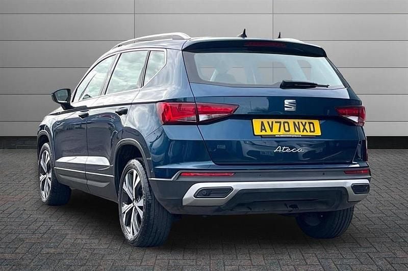 Used Seat Ateca SE Technology 150 HP (110 kW) 2020 Lava blue SUV
