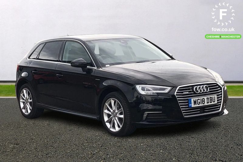 Black Used 2018 Audi A3 Sportback e-tron Sedan | £15,699 (A bit pricey) - Image 1/3