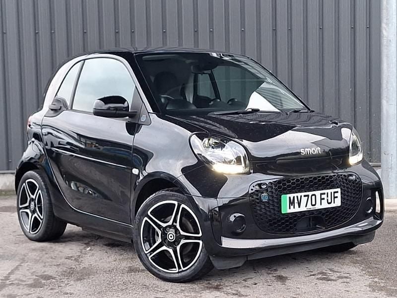 Black Used 2021 Smart ForTwo Electric Drive Premium Coupe | £9,498 (Fair price) - Image 1/4