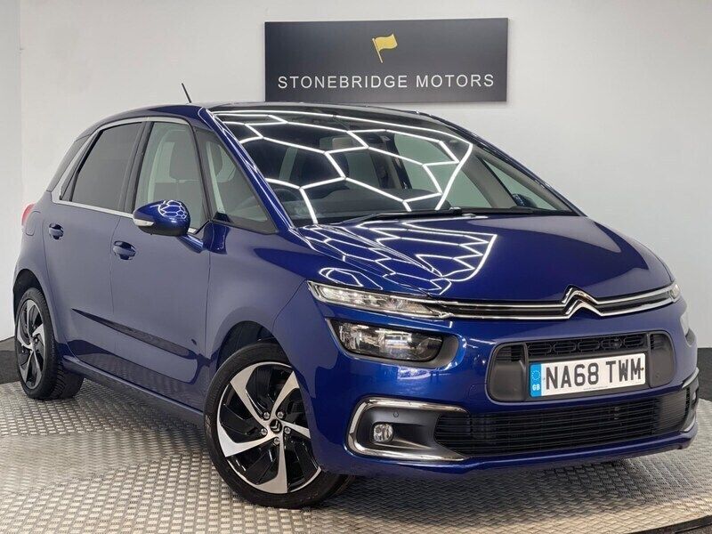 Blue Used 2018 Citroën C4 Feel MPV | £9,999 (Super price) - Image 1/4