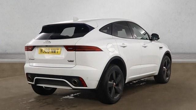 Used Jaguar E-Pace R-Dynamic 150 HP (110 kW) 2018 White SUV